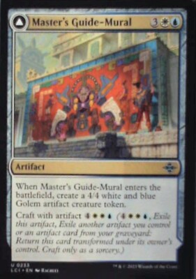 Master's Guide-Mural - The Lost Caverns of Ixalan: #233, MTG Nm R183