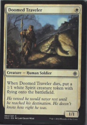 Doomed Traveler - Conspiracy: Take the Crown: #83, Magic: The Gathering Nm R130