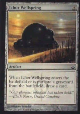 Ichor Wellspring - Mirrodin Besieged: #110, Magic: The Gathering Lp C334