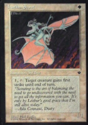 Icatian Scout (Foglio) - Fallen Empires: #13d, Magic: The Gathering Nm R83