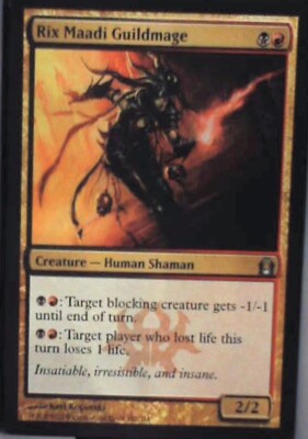 Rix Maadi Guildmage - Return to Ravnica: #192, Magic: The Gathering Nm R47