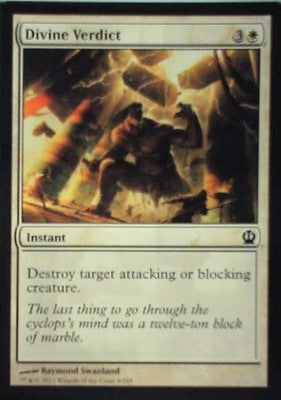 Divine Verdict - Theros: #8, Magic: The Gathering Nm C336