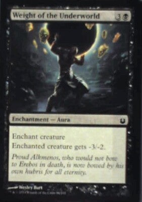 Weight of the Underworld - Born of the Gods: #86, Magic: The Gathering Nm R242