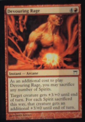 Devouring Rage - Champions of Kamigawa: #164, Magic: The Gathering Nm R228