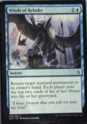 Winds of Rebuke - Amonkhet: #76, Magic: The Gathering Nm R118