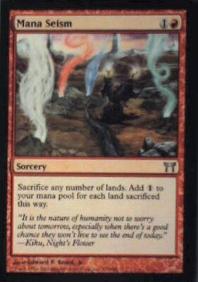 Mana Seism - Champions of Kamigawa: #179, Magic: The Gathering Nm R155