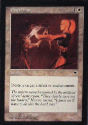 Disenchant - Tempest: #16, Magic: The Gathering Mp R37