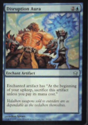 Disruption Aura - Fifth Dawn: #28, Magic: The Gathering Nm R228