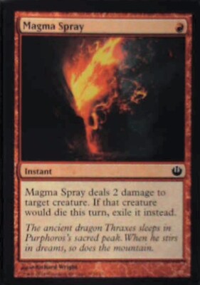 Magma Spray - Journey Into Nyx: #103, Magic: The Gathering Nm R60