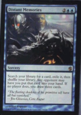 Distant Memories - Mirrodin Besieged: #24, Magic: The Gathering Lp R209