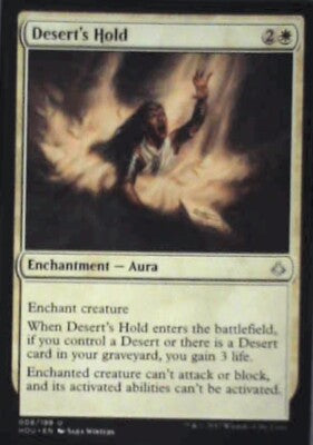 Desert's Hold - Hour of Devastation: #8, Magic: The Gathering Nm R120