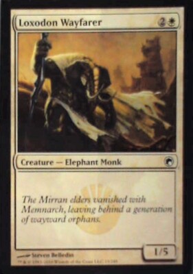 Loxodon Wayfarer - Scars of Mirrodin: #15, Magic: The Gathering Nm R185