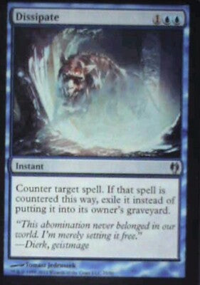 Dissipate - Duel Decks: Izzet vs. Golgari: #25, Magic: The Gathering Nm R244