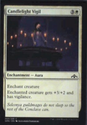 Candlelight Vigil - Guilds of Ravnica: #3, Magic: The Gathering Nm R160