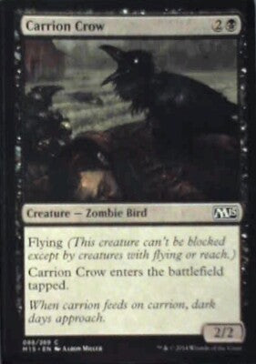 Carrion Crow - Magic 2015 (M15): #88, Magic: The Gathering Nm R242