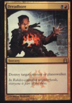 Dreadbore - Return to Ravnica: #157, Magic: The Gathering Nm R237