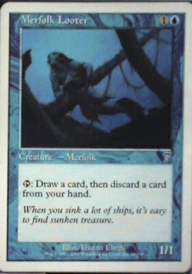 Merfolk Looter - 7th Edition: #89, Magic: The Gathering Nm R41
