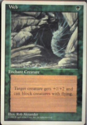 Web - Fourth Edition: #287, Magic: The Gathering Nm R42