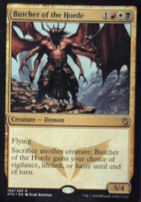 Butcher of the Horde - Khans of Tarkir: #168, Magic: The Gathering Nm R165