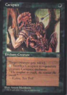 Carapace - Homelands: #84a, Magic: The Gathering Nm R115