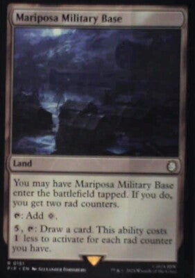 Mariposa Military Base - Universes Beyond: Fallout: #151, MTG Nm R238