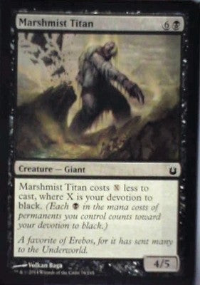 Marshmist Titan - Born of the Gods: #76, Magic: The Gathering Nm C338