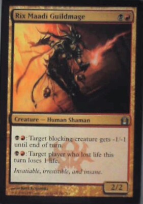 Rix Maadi Guildmage - Return to Ravnica: #192, Magic: The Gathering Nm R231