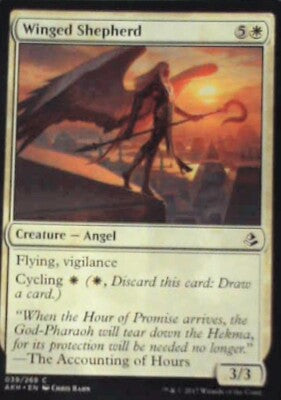 Winged Shepherd - Amonkhet: #39, Magic: The Gathering Nm R84
