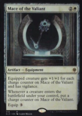 Mace of the Valiant - Throne of Eldraine: #314, Magic: The Gathering Nm R239