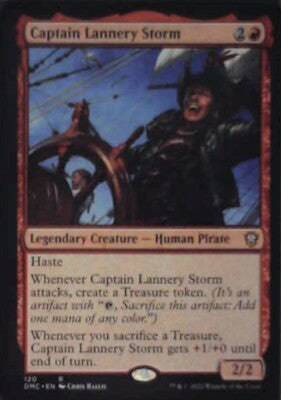 Captain Lannery Storm - Commander: Dominaria United: #120, MTG Nm R238