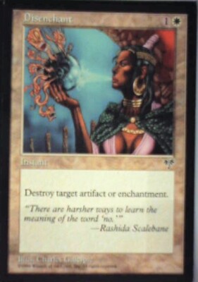 Disenchant - Mirage: #10, Magic: The Gathering Nm R138