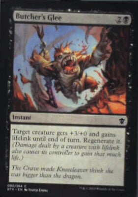 Butcher's Glee - Dragons of Tarkir: #90, Magic: The Gathering Nm R167