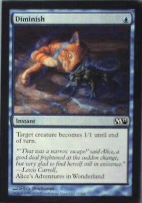 Diminish - Magic 2011 (M11): #52, Magic: The Gathering Nm R119