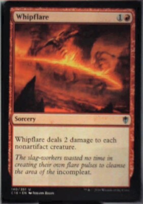 Whipflare - Commander 2016: #140, Magic: The Gathering Nm R154