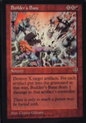 Builder's Bane - Mirage: #160, Magic: The Gathering Nm R138