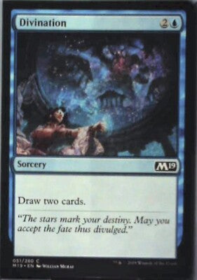 Divination - Core Set 2019: #51, Magic: The Gathering Nm R130