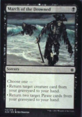March of the Drowned - Ixalan: #112, Magic: The Gathering Nm R145