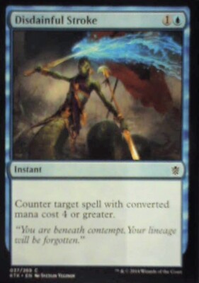 Disdainful Stroke - Khans of Tarkir: #37, Magic: The Gathering Nm R244