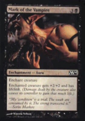 Mark of the Vampire - Magic 2013 (M13): #99, Magic: The Gathering Nm R62