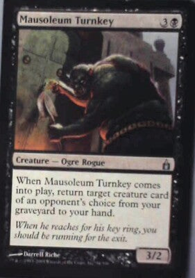 Mausoleum Turnkey - Ravnica: City of Guilds: #94, Magic: The Gathering Mp R37