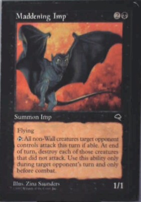 Maddening Imp - Tempest: #143, Magic: The Gathering Mp R37