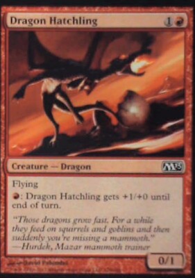 Dragon Hatchling - Magic 2013 (M13): #128, Magic: The Gathering Nm R115