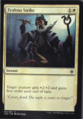 Zealous Strike - Conspiracy: Take the Crown: #101, Magic: The Gathering Nm R53