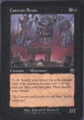 Cateran Brute - Mercadian Masques: #120, Magic: The Gathering Nm R131