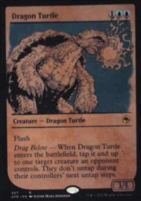 Dragon Turtle (Showcase) - Adventures in the Forgotten Realms: #307 Nm R49