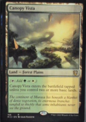 Canopy Vista - Commander: Innistrad: Midnight Hunt: #168, MTG Nm R237