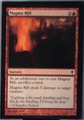 Magma Rift - Zendikar: #136, Magic: The Gathering Nm R149