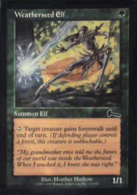 Weatherseed Elf - Urza's Legacy: #115, Magic: The Gathering Nm R39