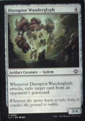 Disruptor Wanderglyph - The Lost Caverns of Ixalan: #253, MTG Nm R229