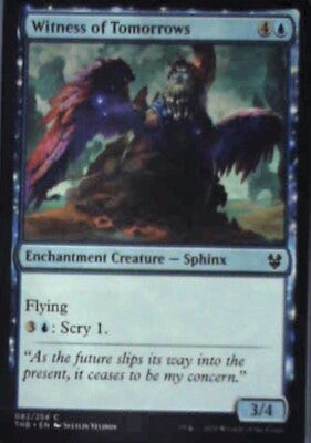 Witness of Tomorrows - Theros Beyond Death: #82, Magic: The Gathering Nm R203
